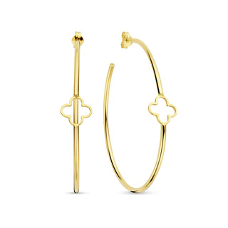 Afterglow Clover Loops Earrings