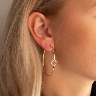 Afterglow Clover Loops Earrings